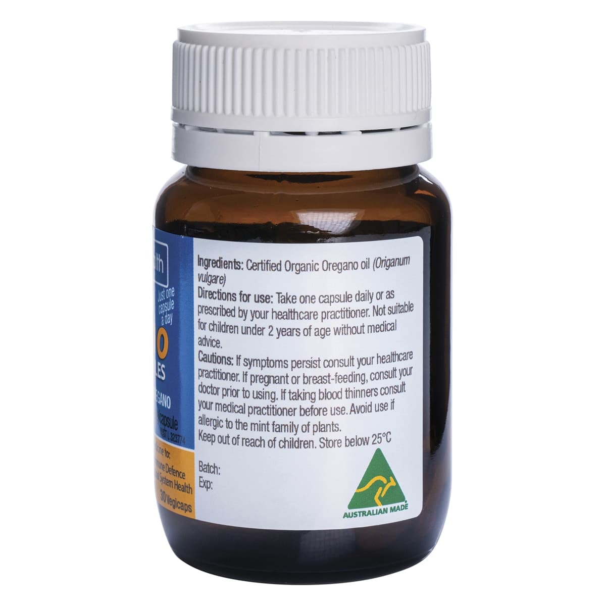 Thumbnail Solution4Health Wild Oregano Oil Capsules 30 Pack