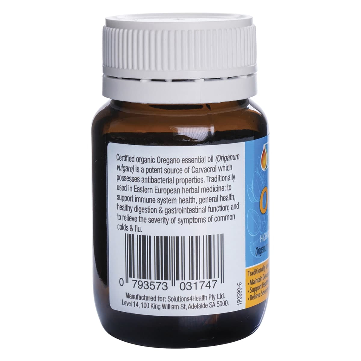 Thumbnail Solution4Health Wild Oregano Oil Capsules 30 Pack