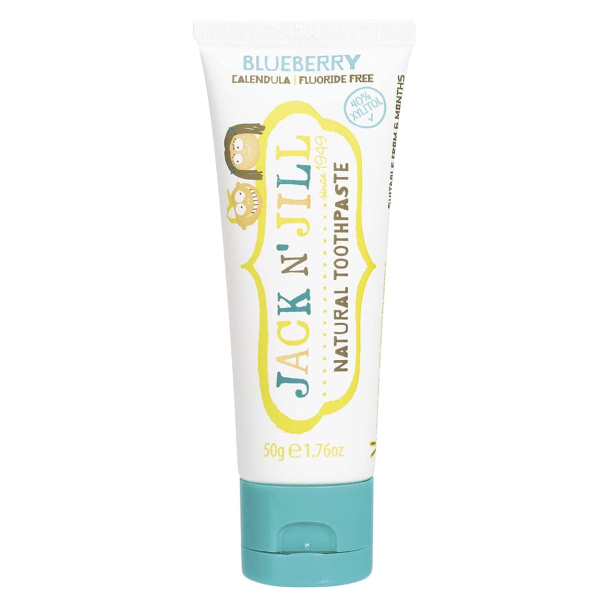 Thumbnail Jack n Jill Childrens Toothpaste Blueberry 50g