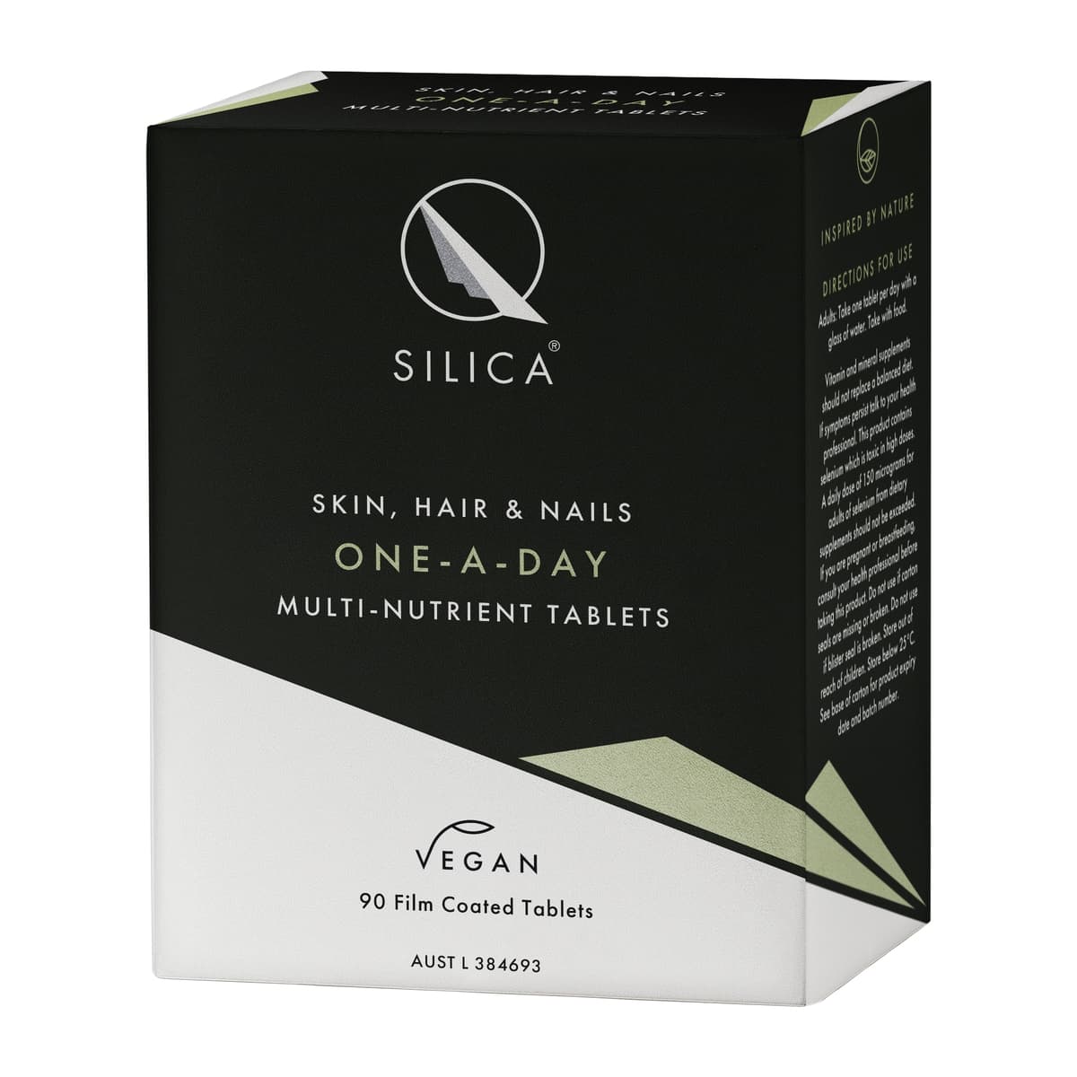 Thumbnail Qsilica One-a-day Skin Hair & Nails Multi-Nutrient 90 Tablets