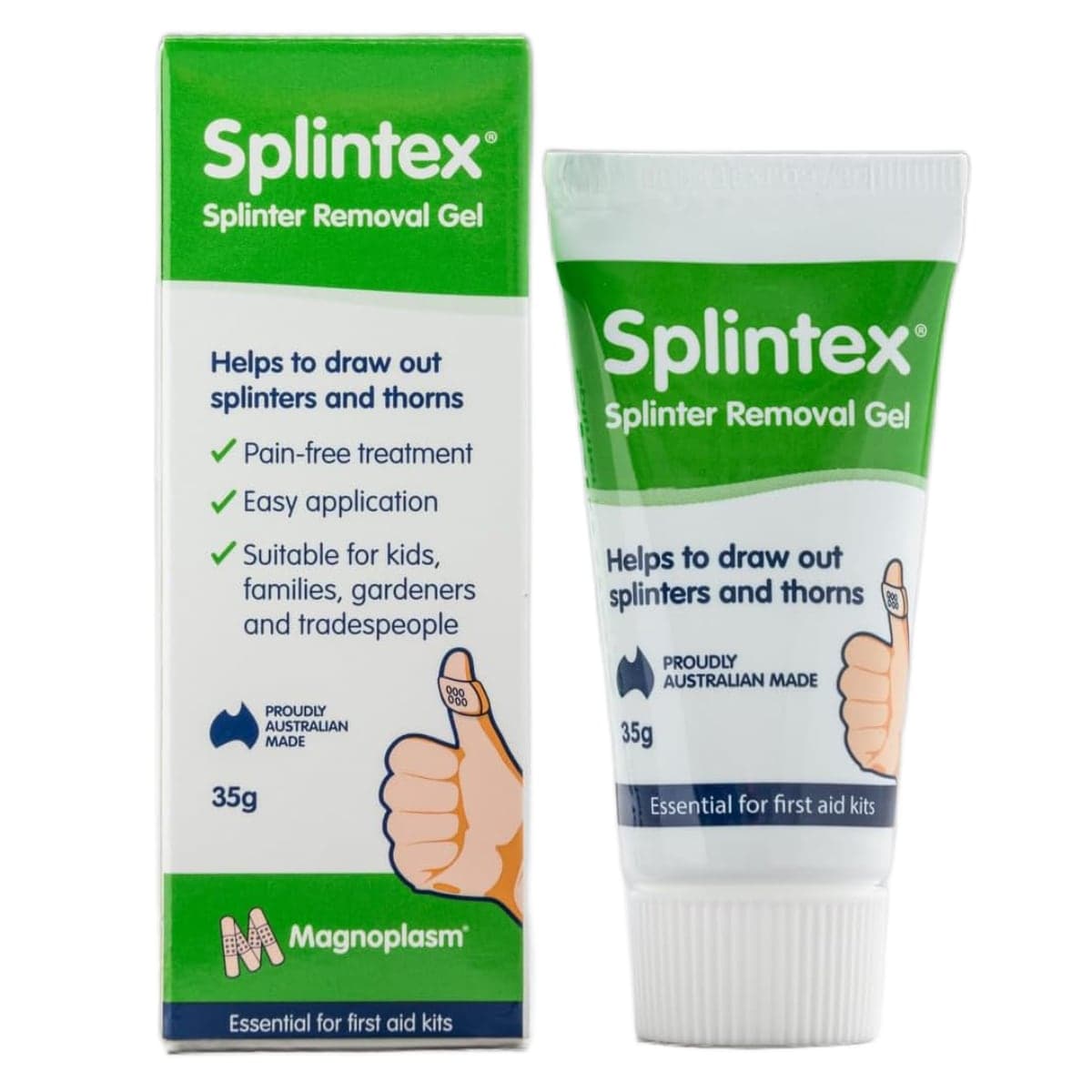 Thumbnail Magnoplasm Splintex Splinter Removal Gel 35g