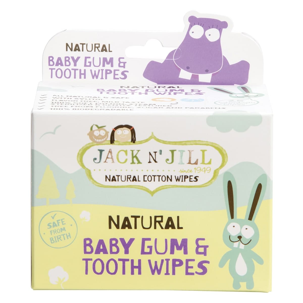 Thumbnail Jack n Jill Tooth & Gum Wipes 25 Pack