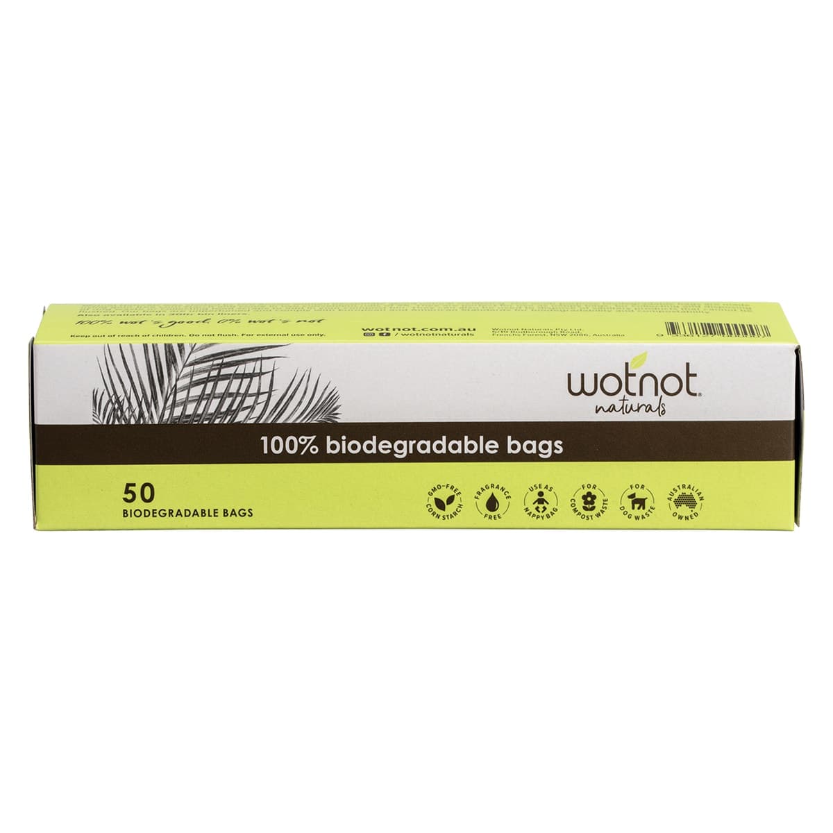 Thumbnail Wotnot Biodegradable Nappy Bags 50 Pack