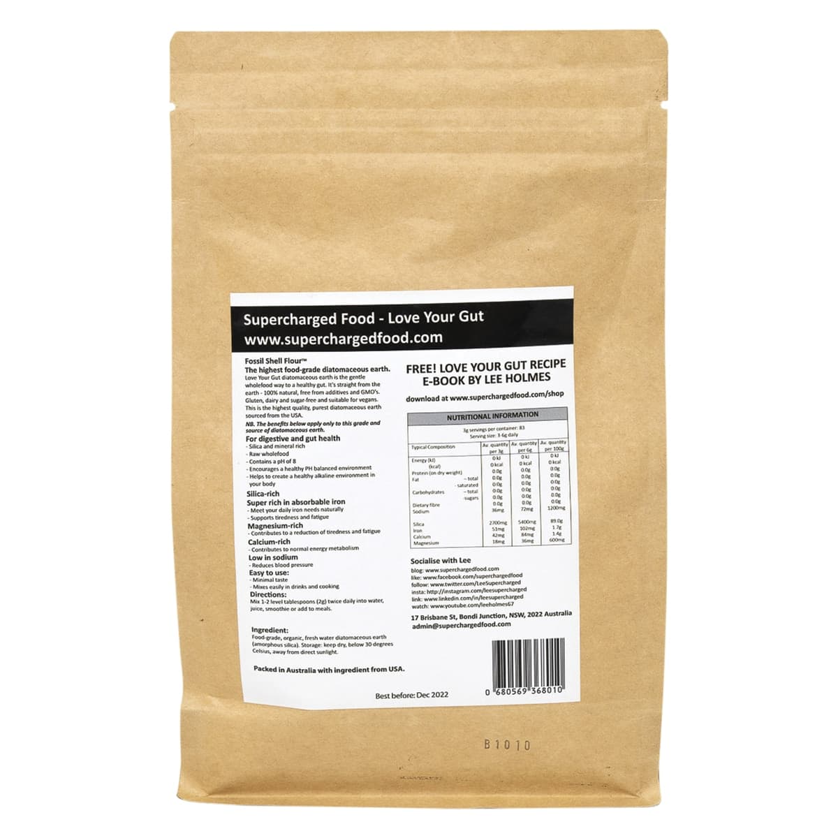 Thumbnail Supercharged Love Your Gut Powder 250g