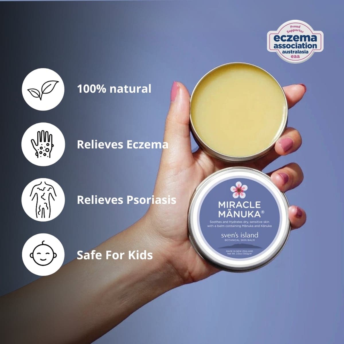Thumbnail Svens Island Miracle Manuka Skin Repair Ointment 55g