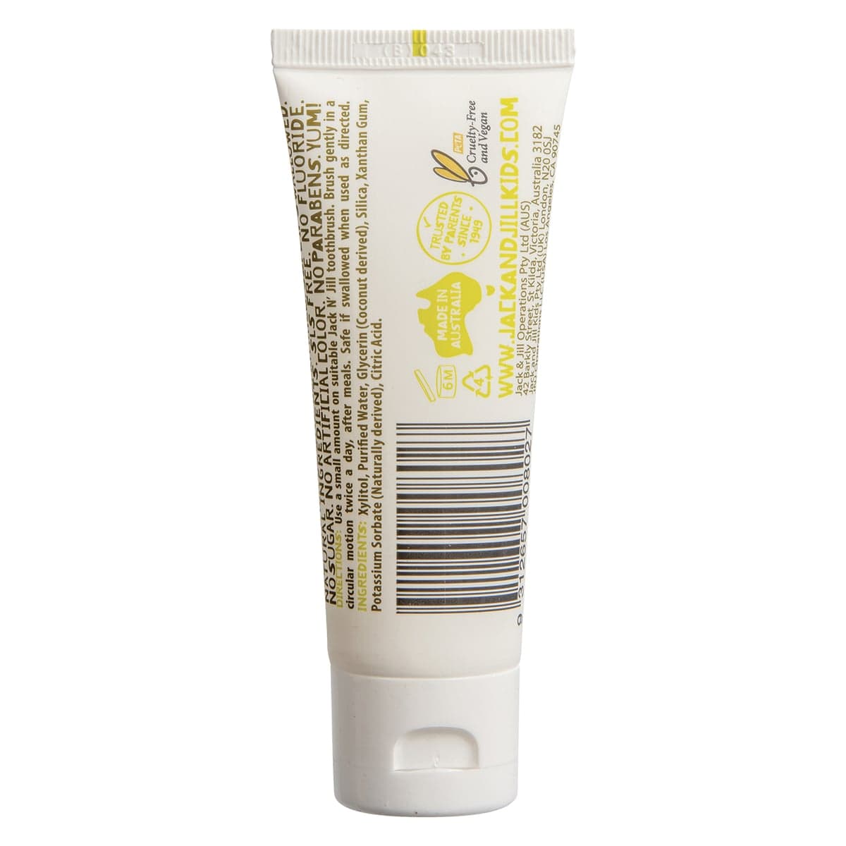 Thumbnail Jack n Jill Childrens Toothpaste Flavour Free 50g