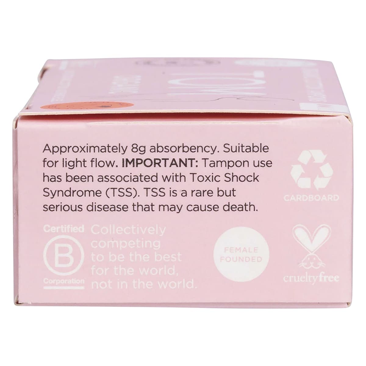 Thumbnail Tom Organic Cotton Tampons Mini 16 Pack
