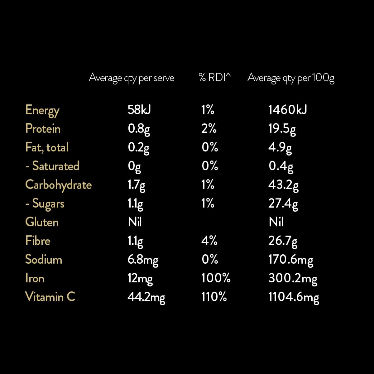 Thumbnail Vitus Iron + C Vegan Powder 120g