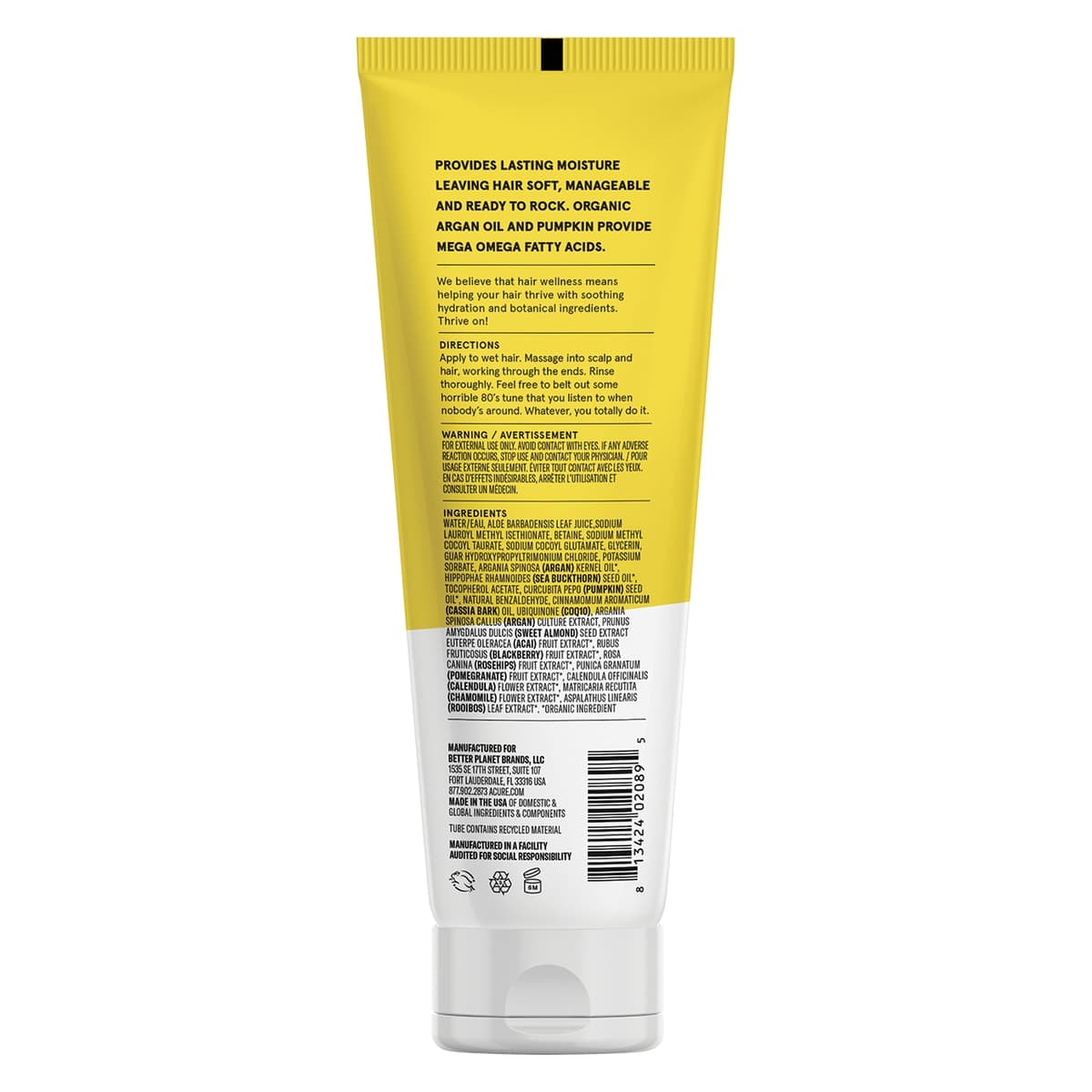 Thumbnail Acure Ultra Hydrating Shampoo Argan & Pumpkin 236.5ml