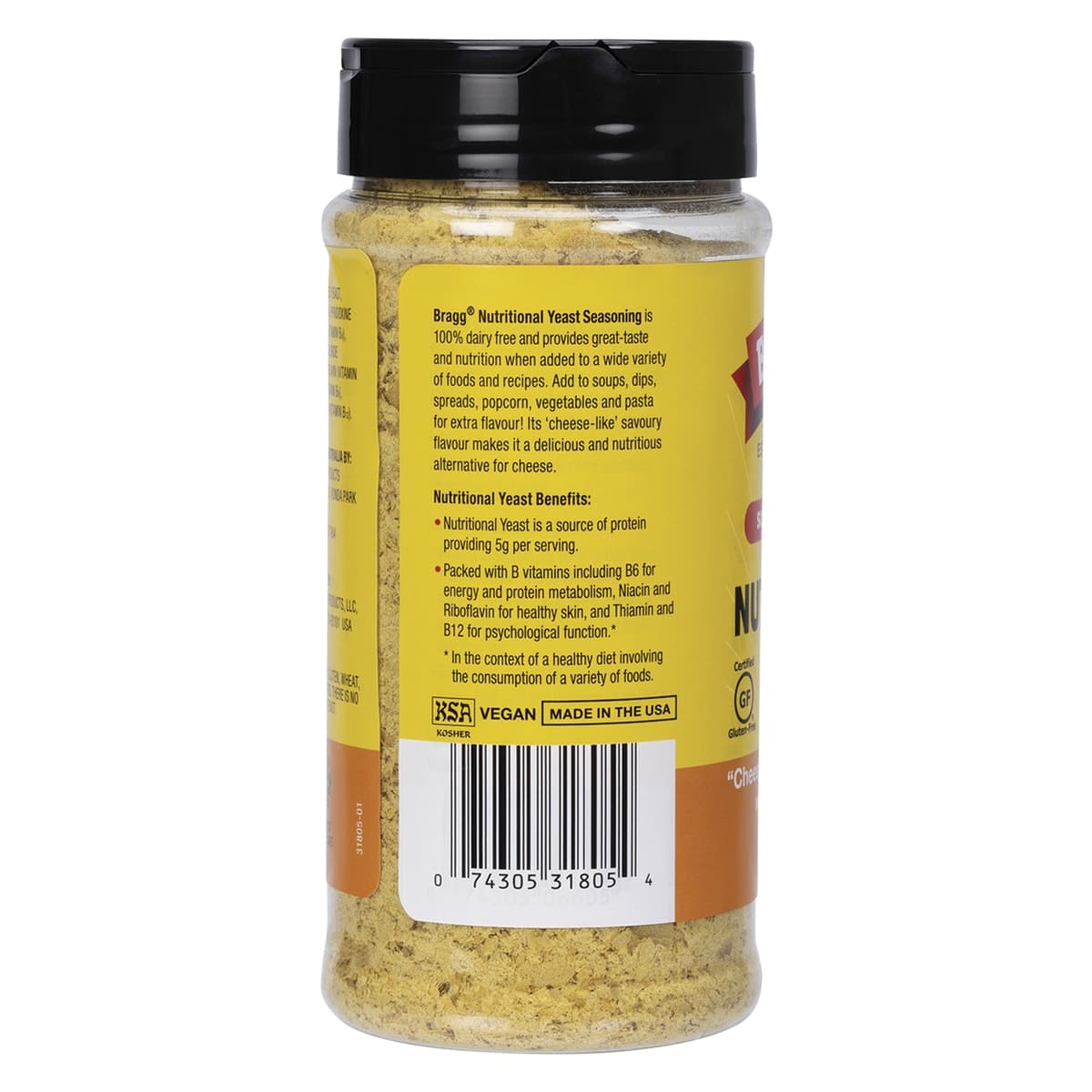 Thumbnail Braggs Nutritional Yeast Seasoning 127g