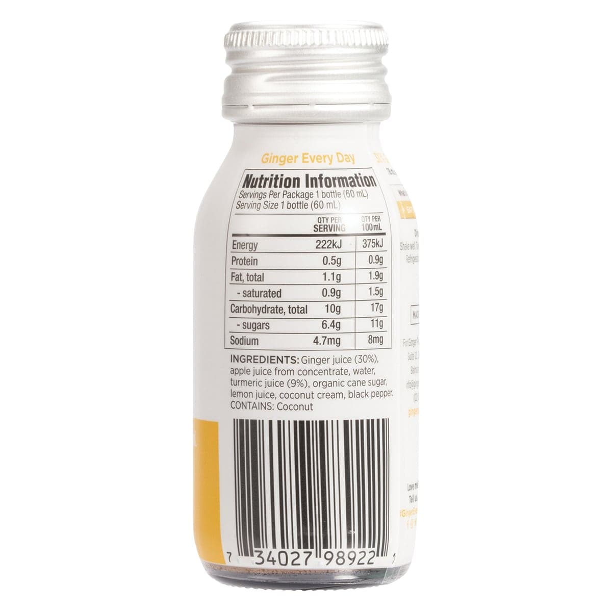 Thumbnail The Ginger People Ginger & Wild Turmeric Shot 59ml