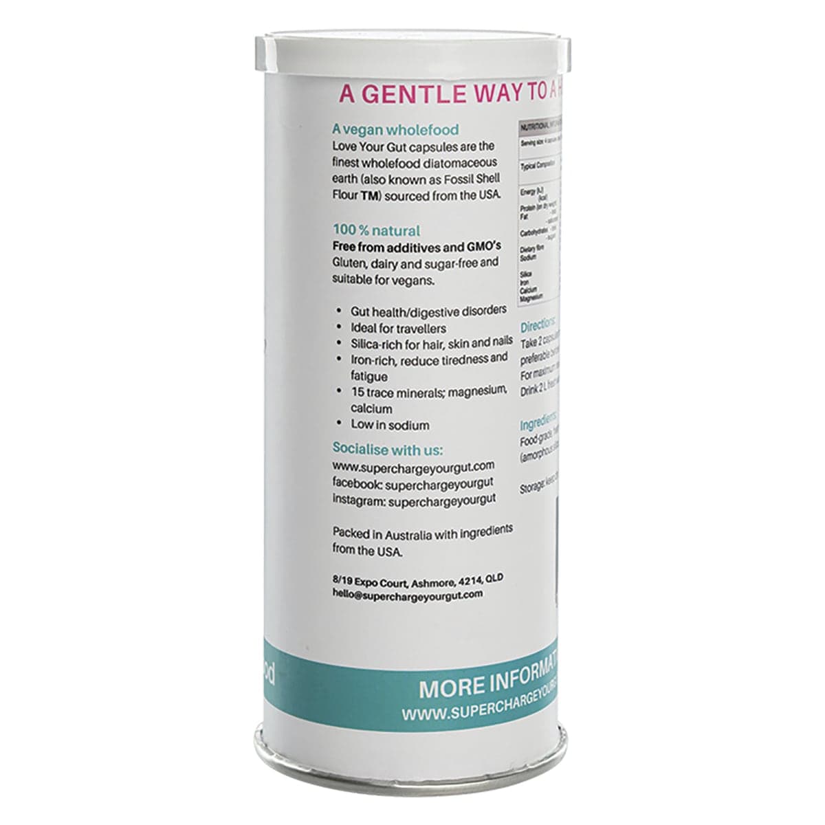Thumbnail Supercharged Food Love Your Gut 120 Capsules