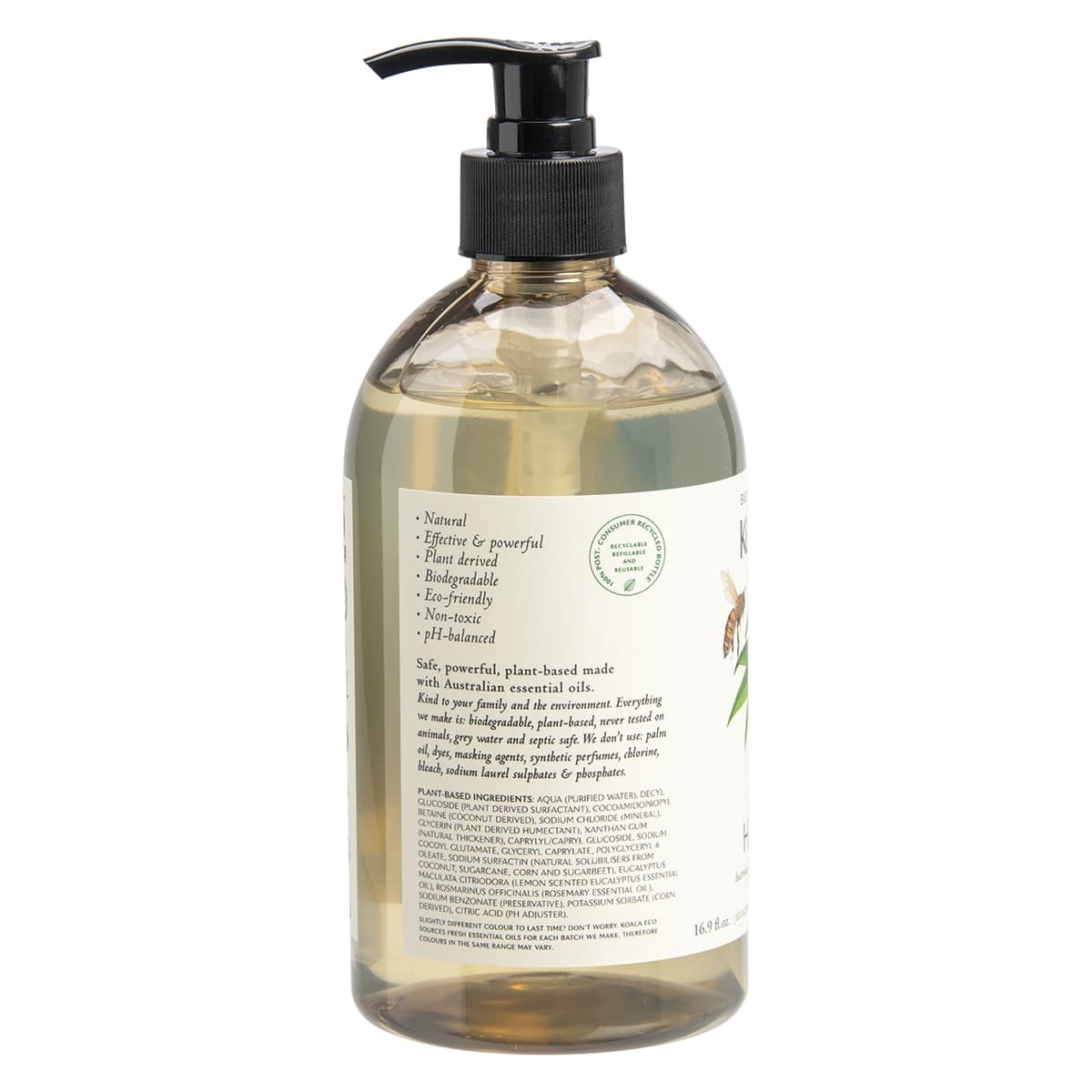 Thumbnail Koala Eco Hand Wash Lemon Scented Eucalyptus & Rosemary 500ml