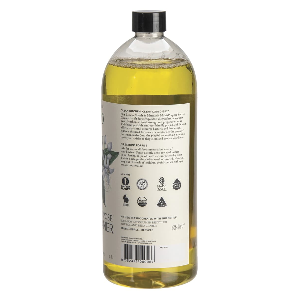 Thumbnail Koala Eco Multi-Purpose Kitchen Cleaner Lemon Myrtle & Mandarin 1L