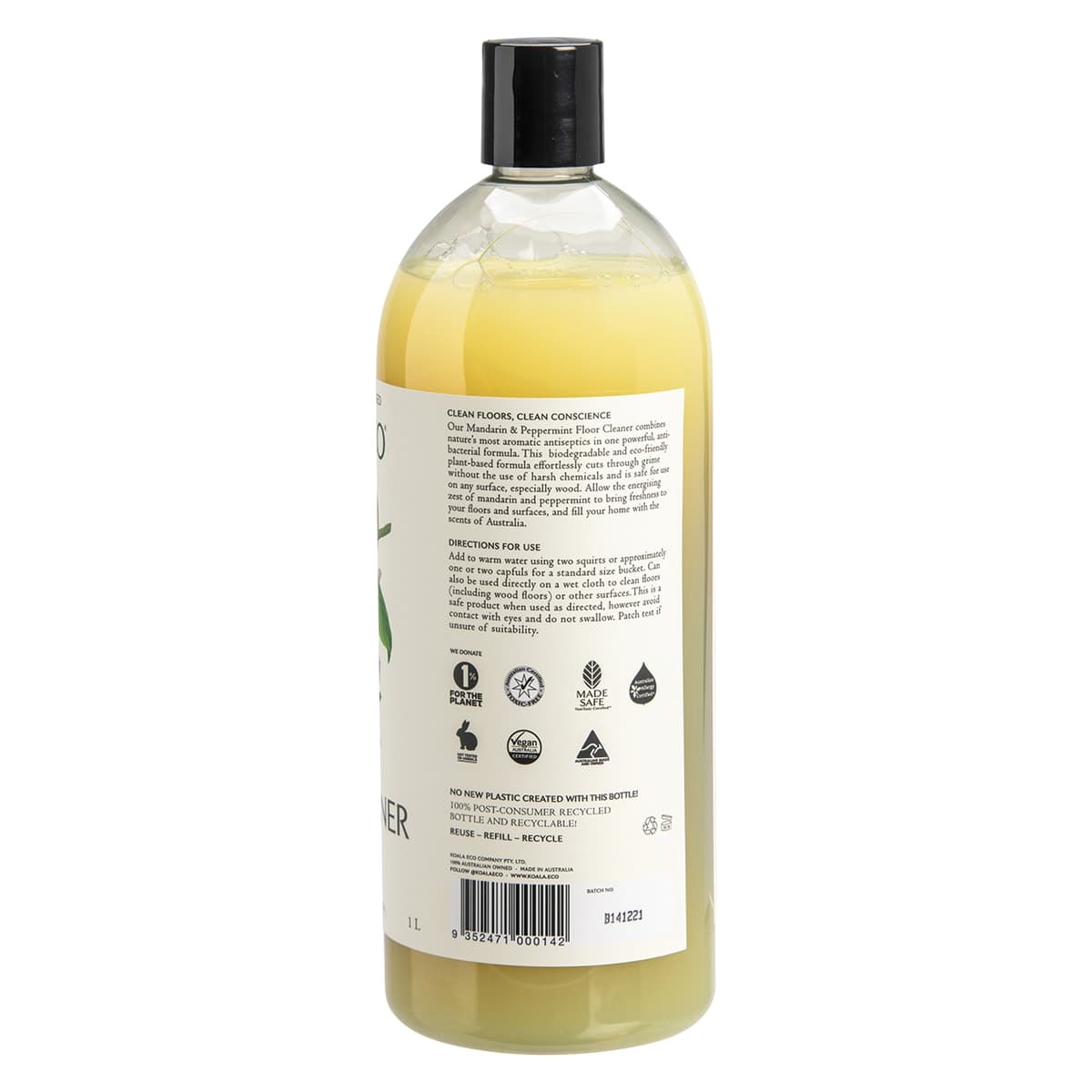 Thumbnail Koala Eco Floor Cleaner Mandarin & Peppermint 1L