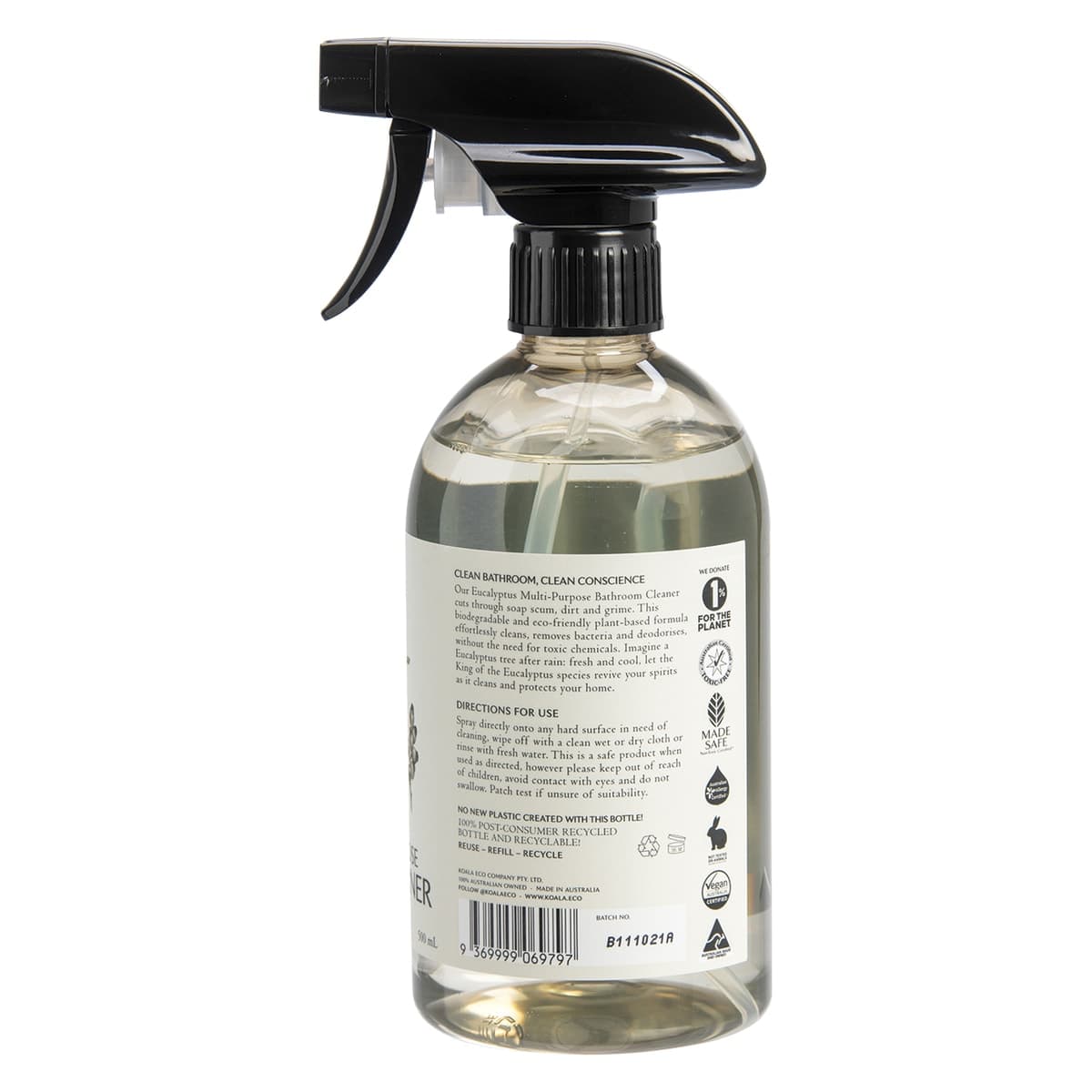 Thumbnail Koala Eco Multi-Purpose Bathroom Cleaner Australian Eucalyptus 500ml