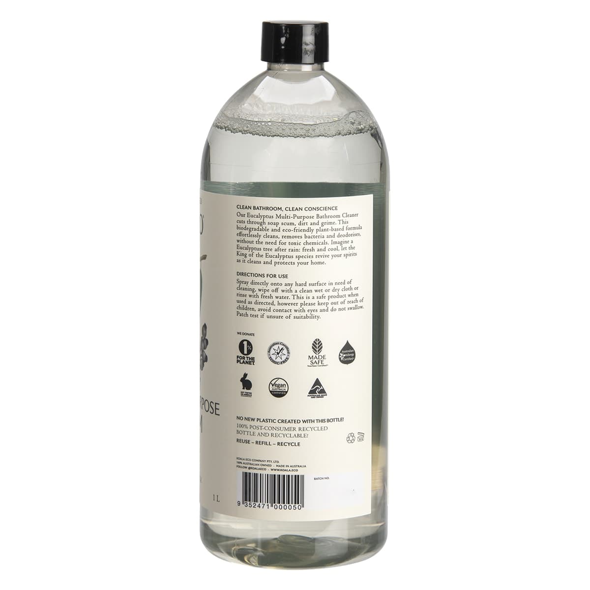 Thumbnail Koala Eco Multi-Purpose Bathroom Cleaner Australian Eucalyptus 1L