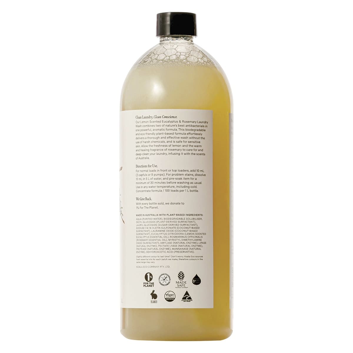 Thumbnail Koala Eco Laundry Wash Lemon Scented Eucalyptus & Rosemary 1L