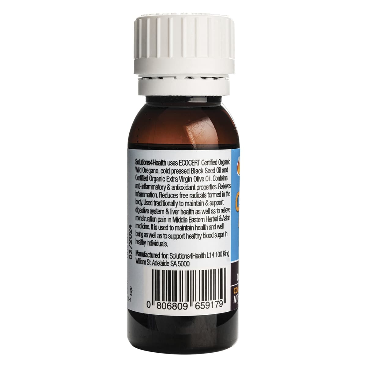 Thumbnail Solution 4 Health Wild Oregano Oil & Black Seed Oil 50ml