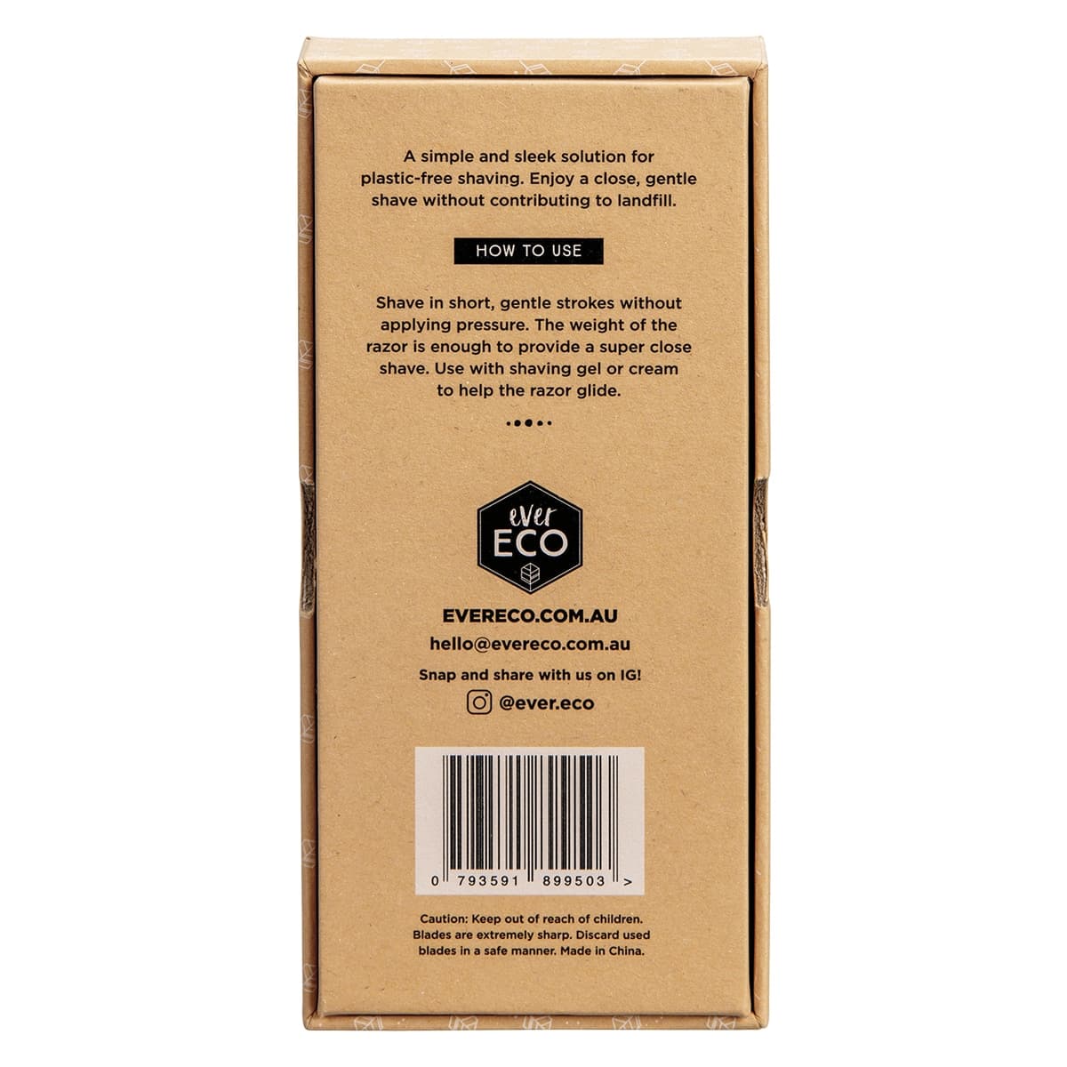 Thumbnail Ever Eco Safety Razor Rose Gold 1 Pack