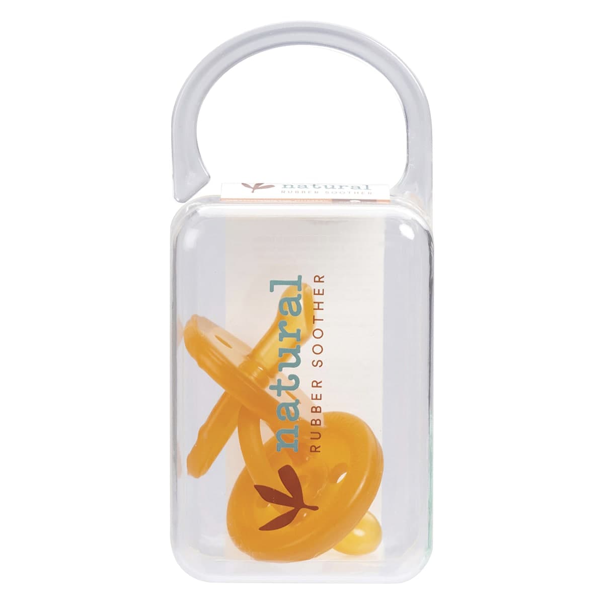 Natural Rubber Soothers Orthodontic Small 0-6 Months 2 Pack