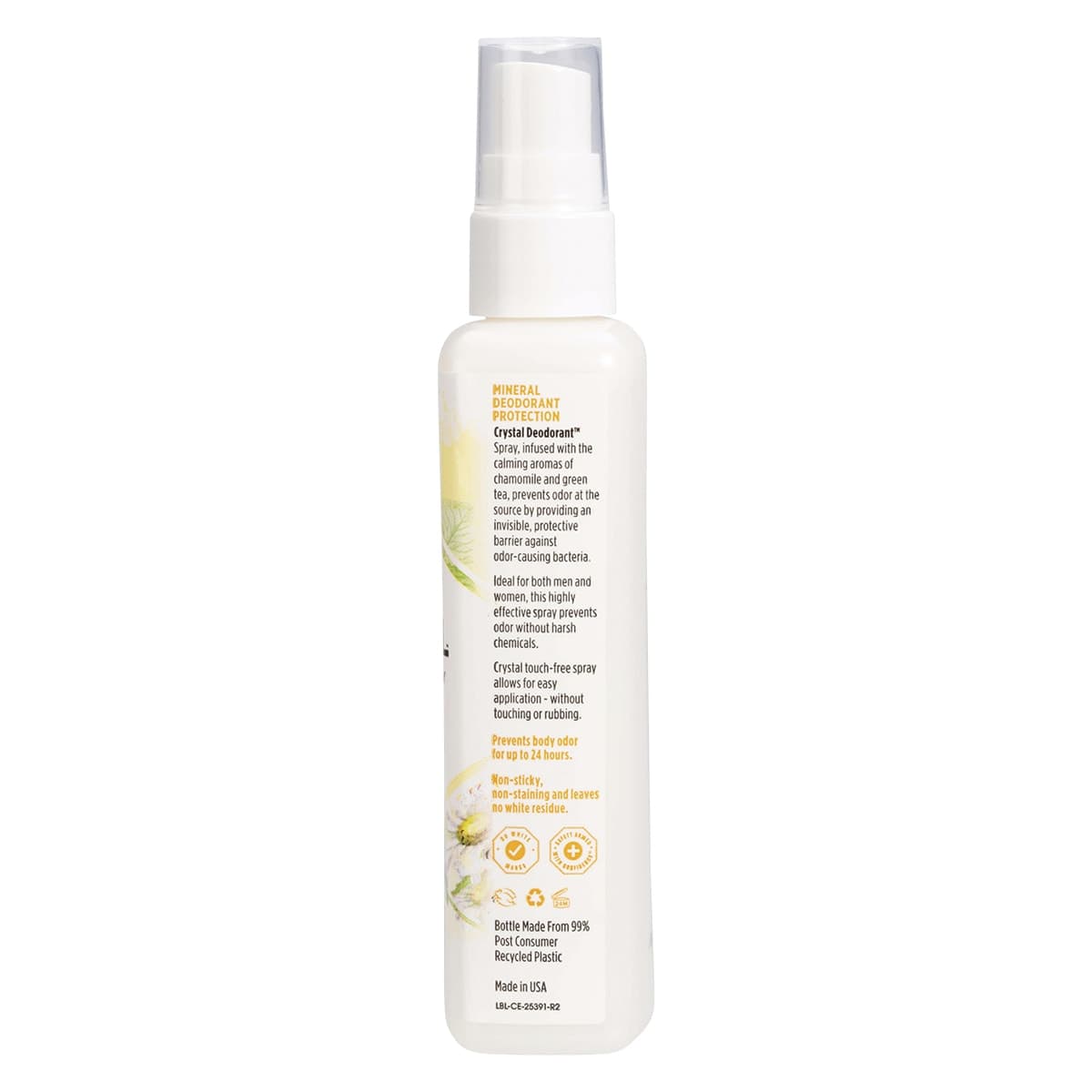 Thumbnail Crystal Mineral Deodorant Spray Chamomile & Green Tea 118ml