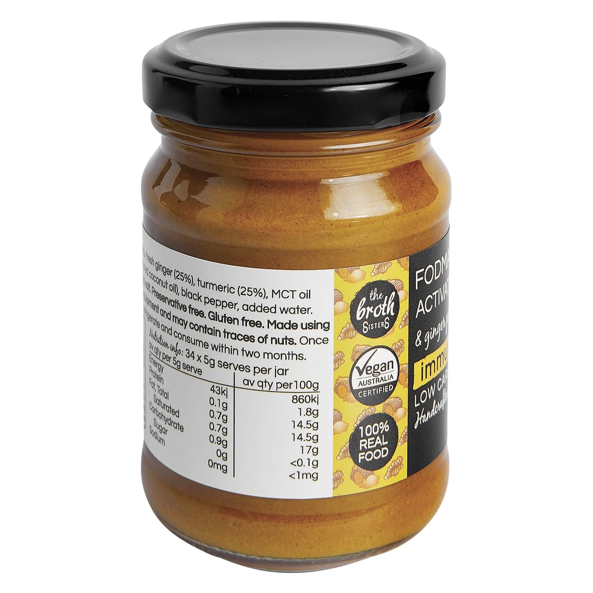 Thumbnail The Broth Sisters Activated Turmeric & Ginger Paste 170g