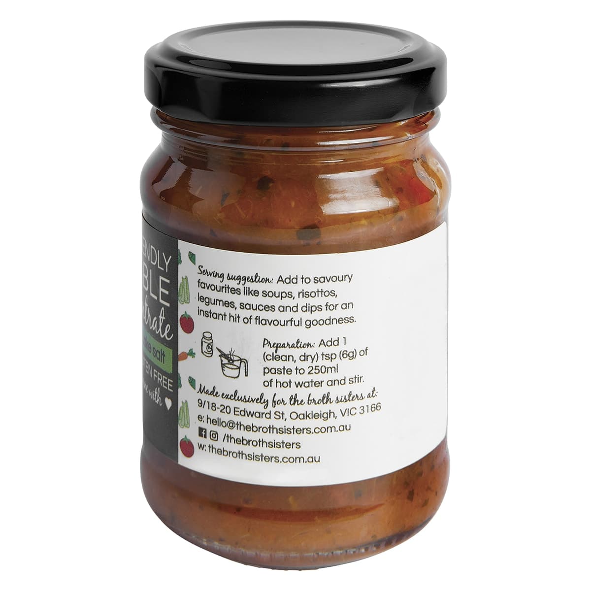 Thumbnail The Broth Sisters Stock Concentrate Vegetable 170g
