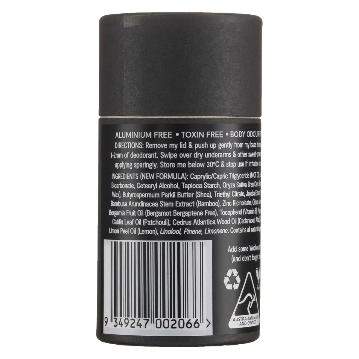 Thumbnail Woohoo Body Deodorant & Anti-Chafe Stick Tux 60g