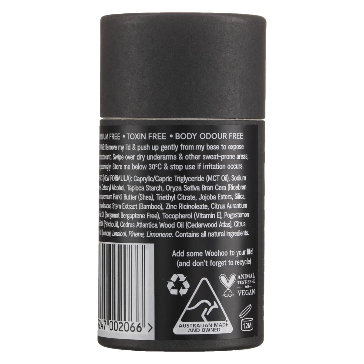 Thumbnail Woohoo Body Deodorant & Anti-Chafe Stick Tux 60g