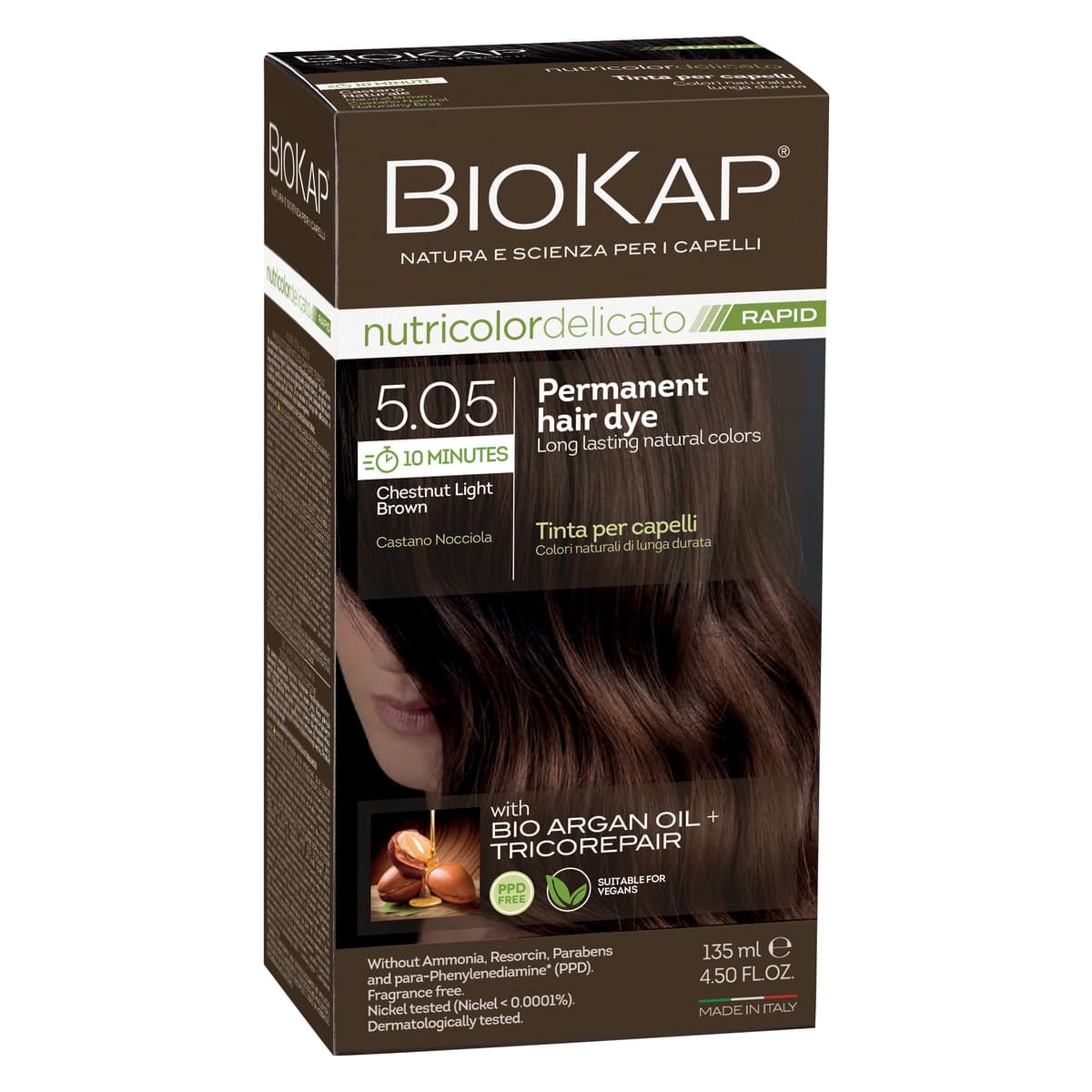 Thumbnail Biokap Rapid 5.05 Chestnut Light Brown 135ml