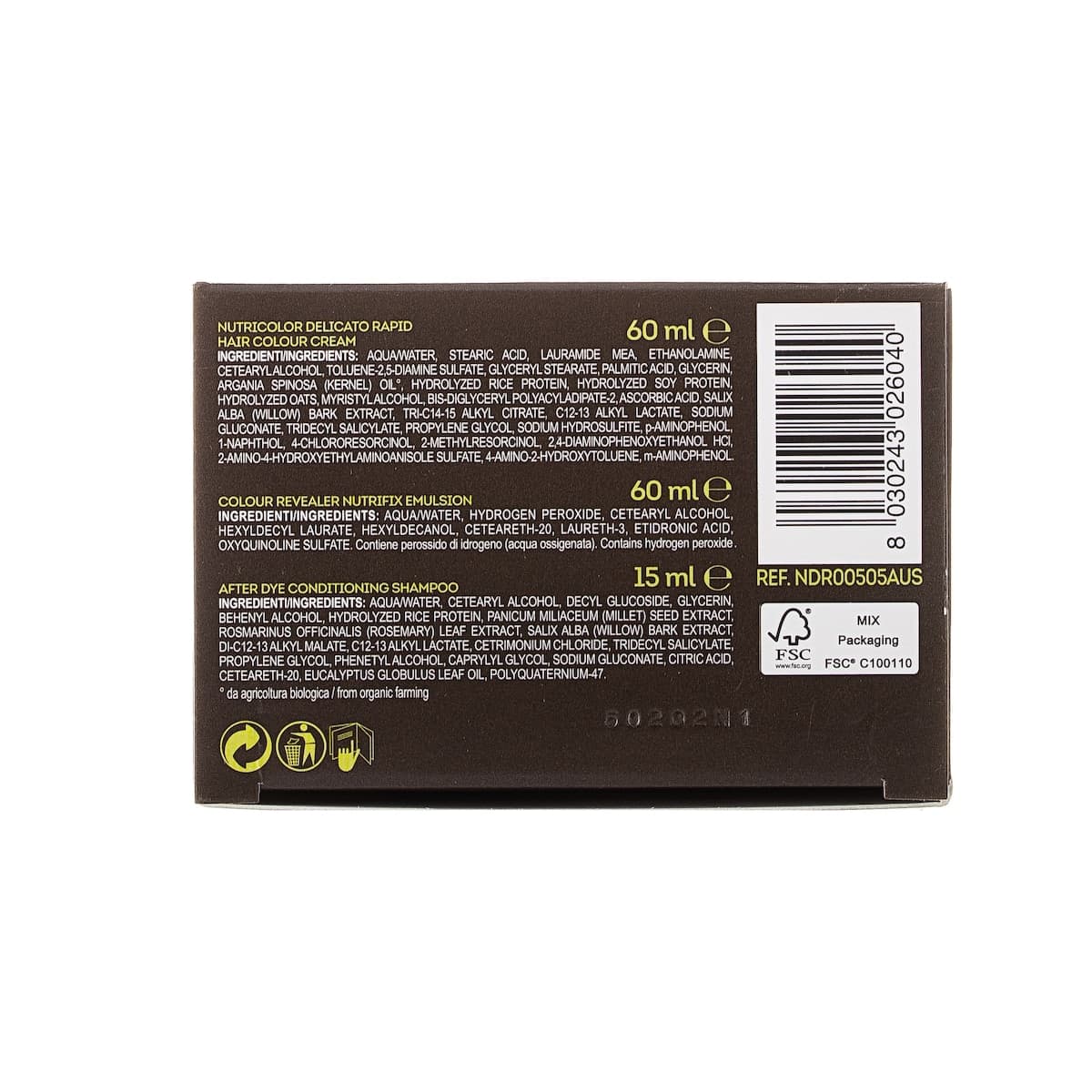 Thumbnail Biokap Rapid 5.05 Chestnut Light Brown 135ml