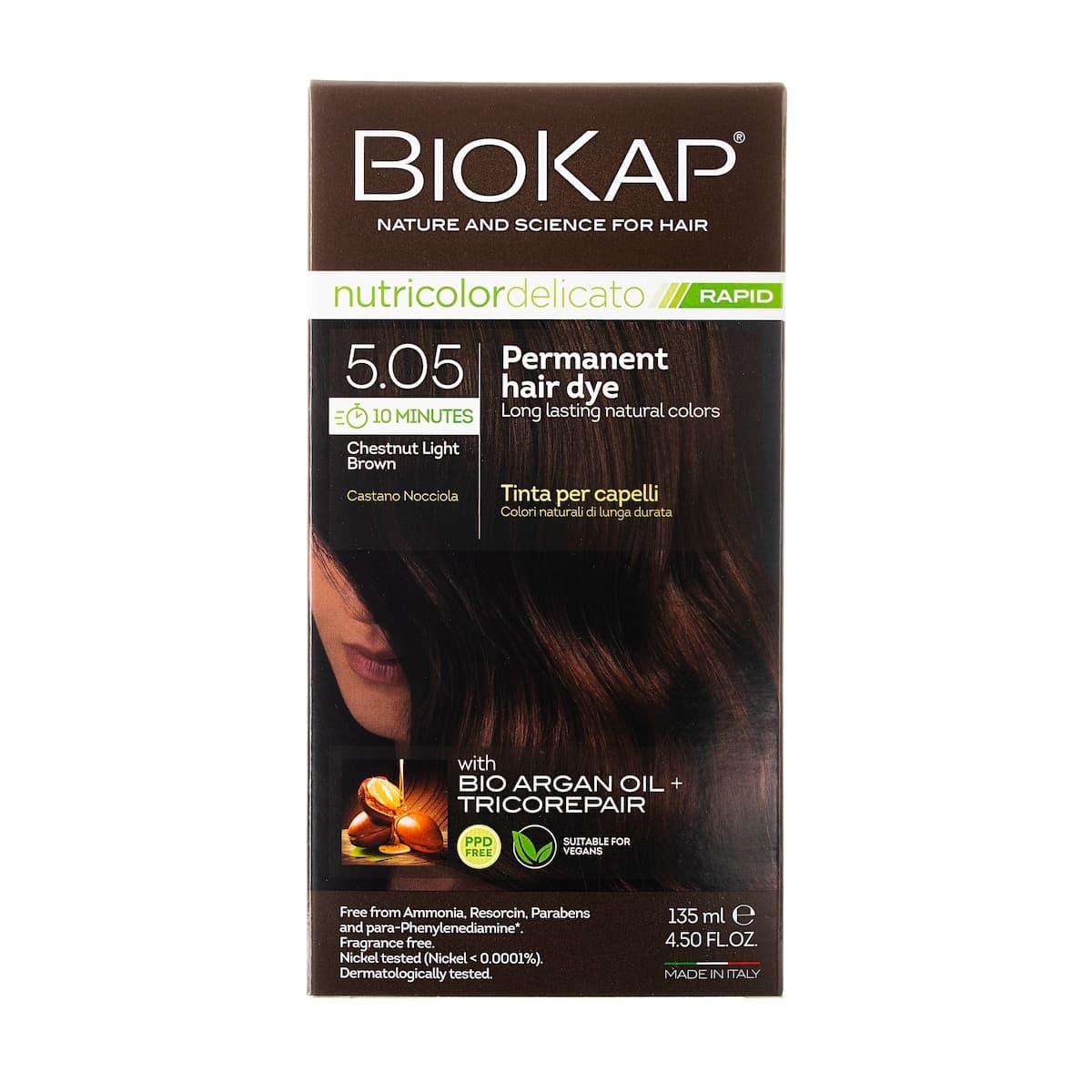 Thumbnail Biokap Rapid 5.05 Chestnut Light Brown 135ml