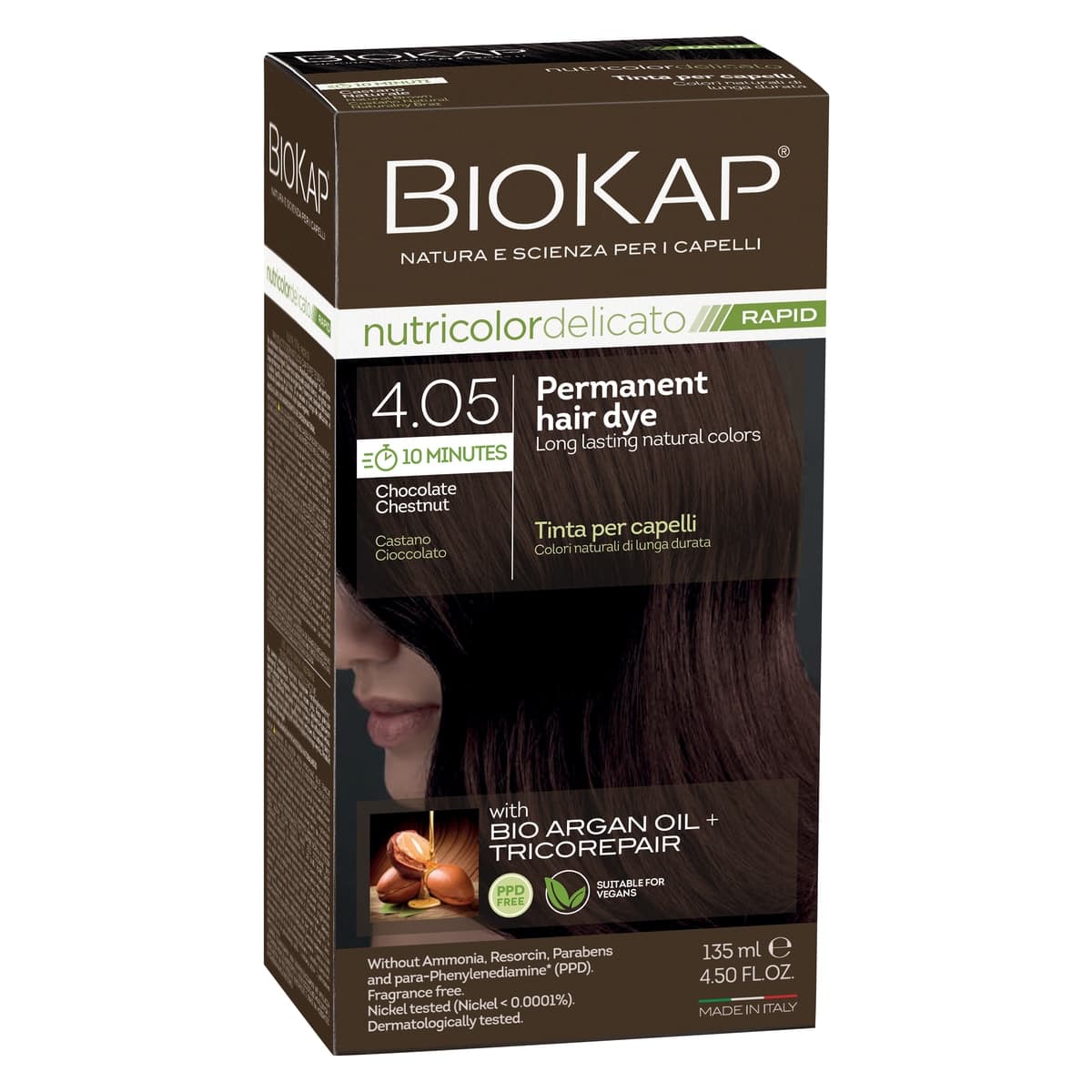 Biokap Rapid 4.05 Chocolate Chestnut 135ml