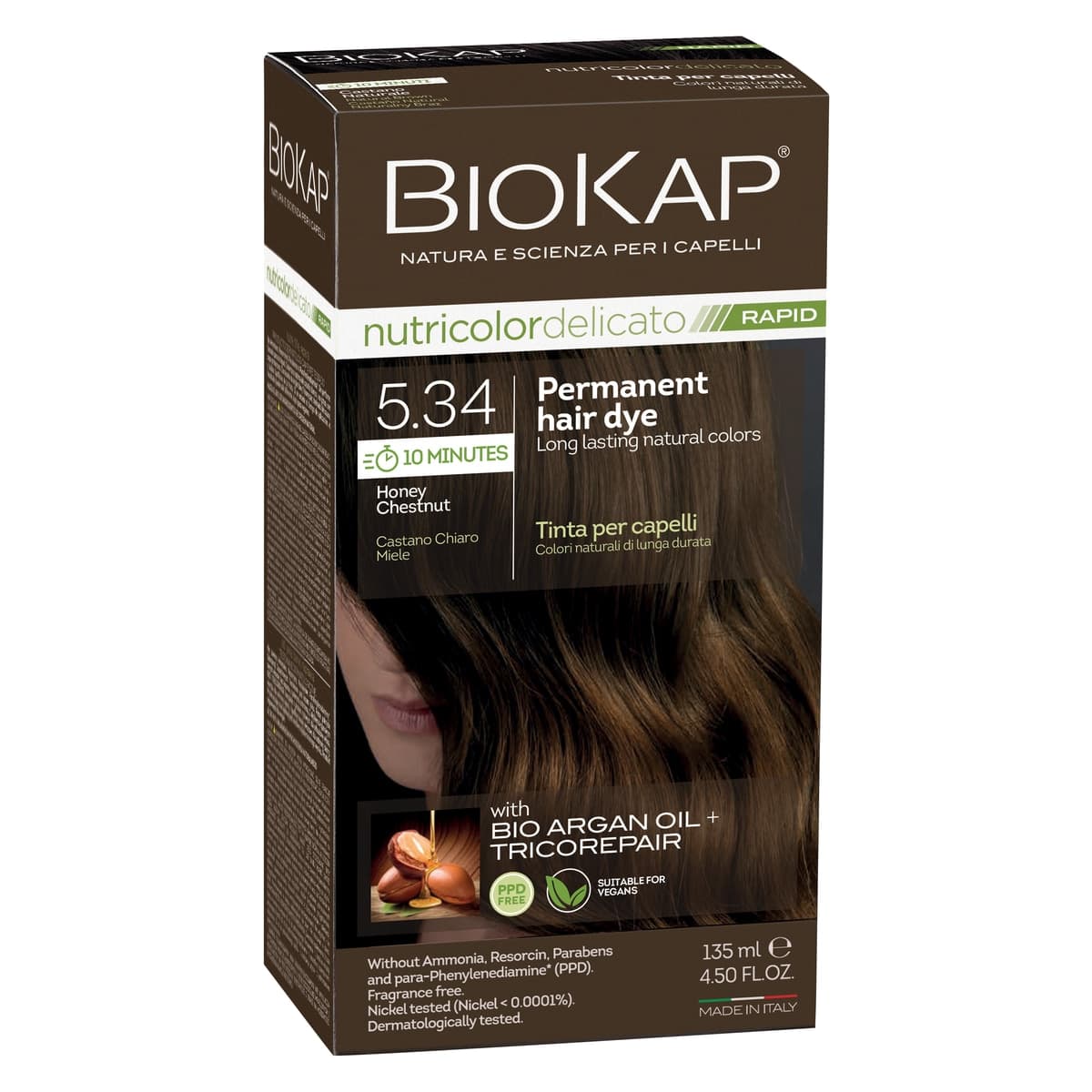 Thumbnail Biokap Rapid 5.34 Honey Chestnut 135ml