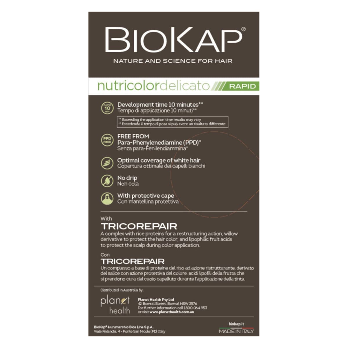 Thumbnail Biokap Rapid 5.34 Honey Chestnut 135ml
