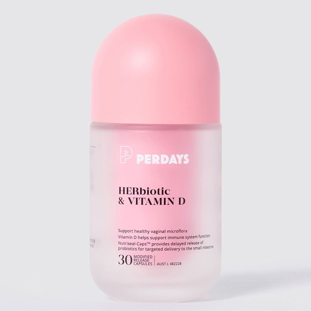 Thumbnail Perdays HERbiotic & Vitamin D 30 Capsules