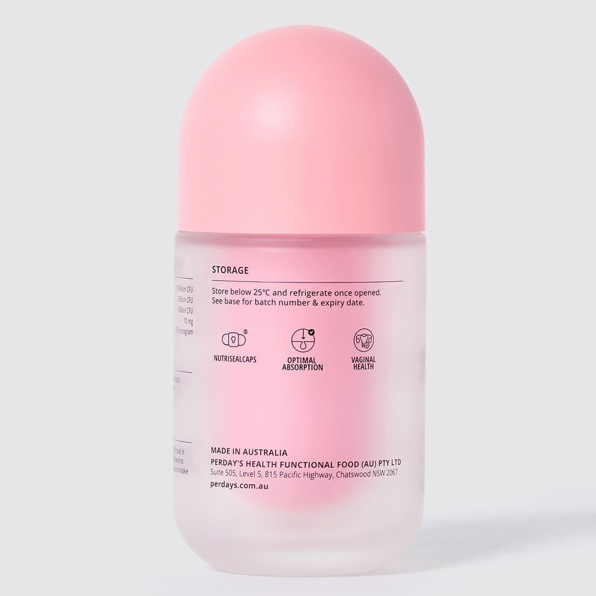 Thumbnail Perdays HERbiotic & Vitamin D 30 Capsules