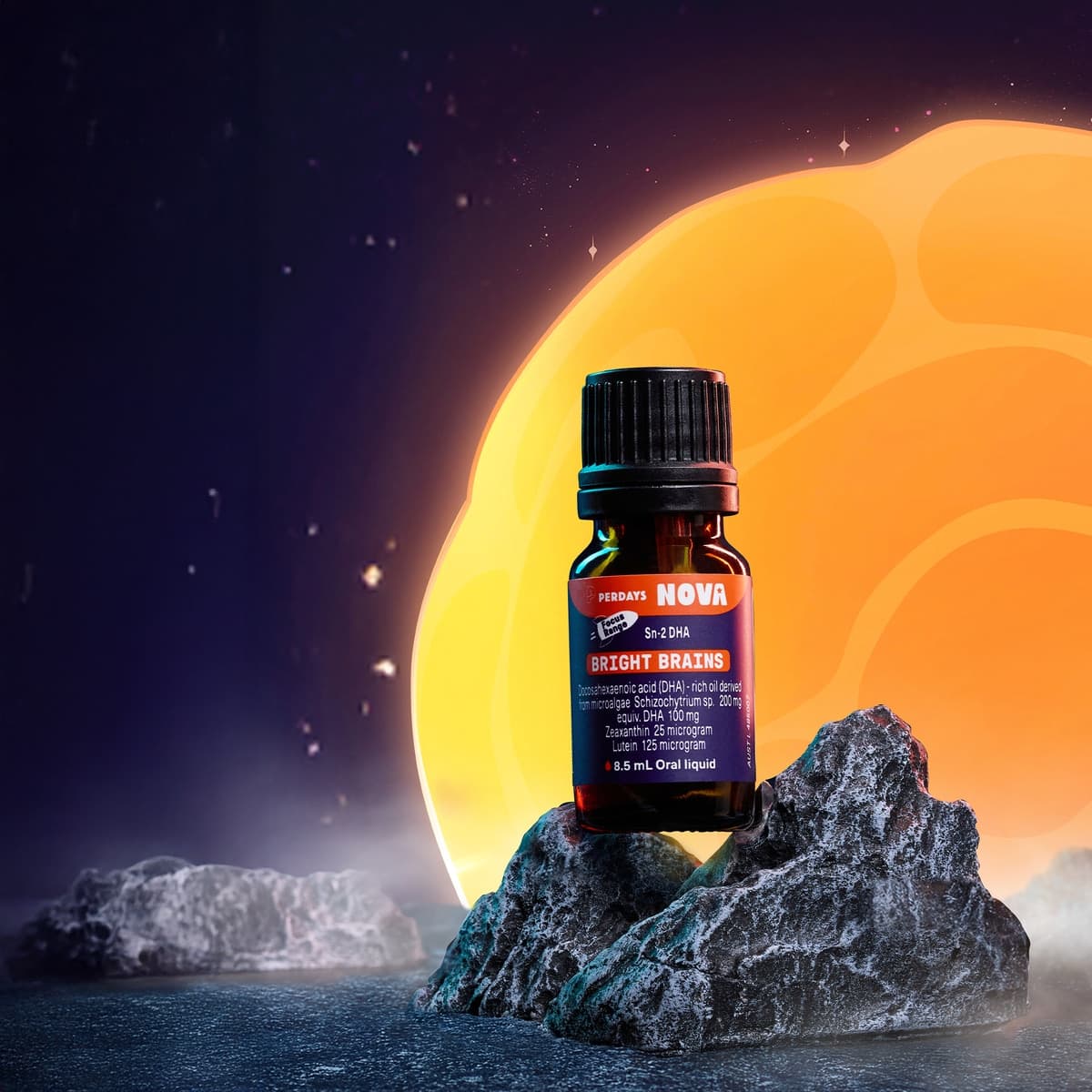 Thumbnail Perdays Nova Kids Bright Brains DHA Liquid 8.5ml