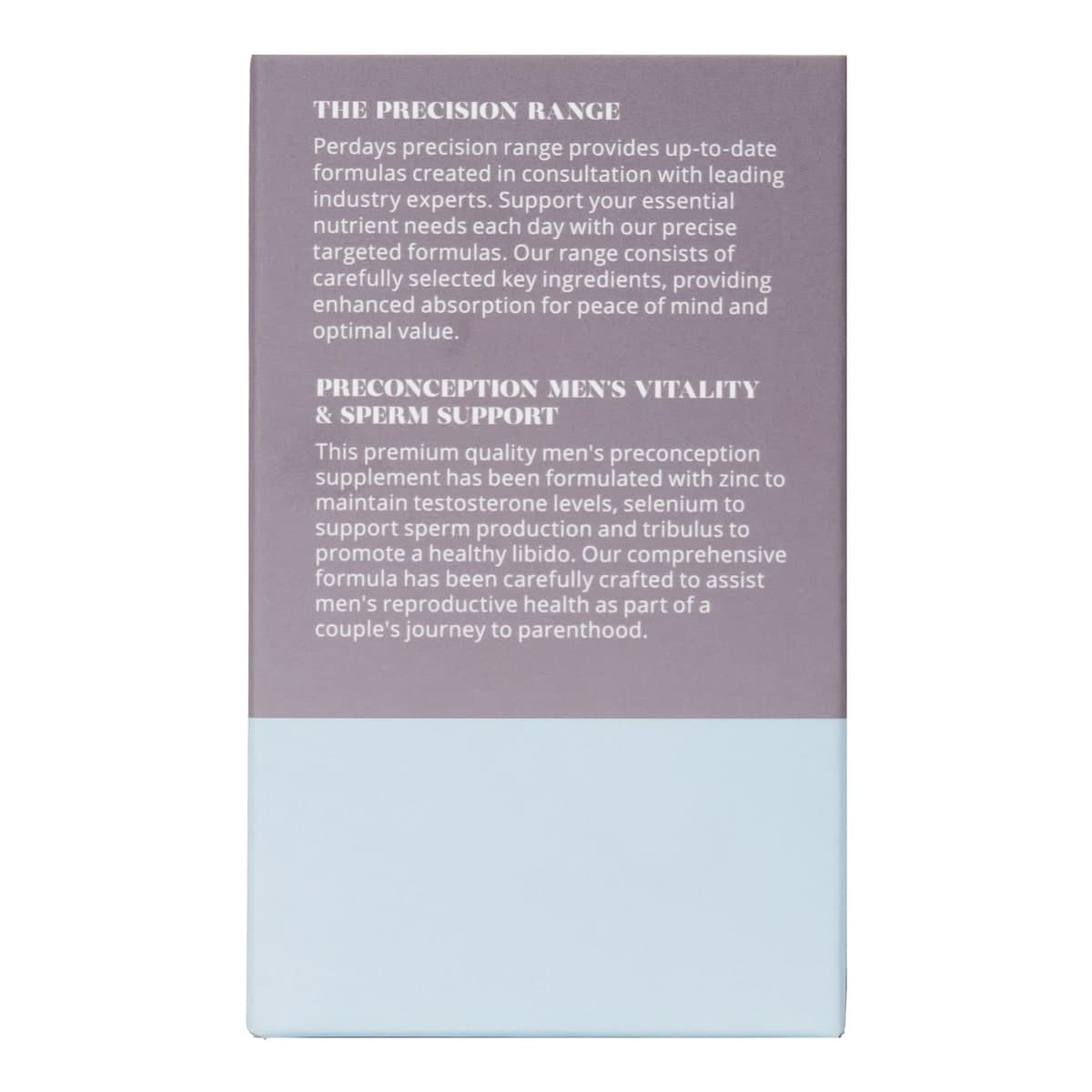 Thumbnail Perdays Preconception Men's Vitality & Sperm Support 60 Capsules