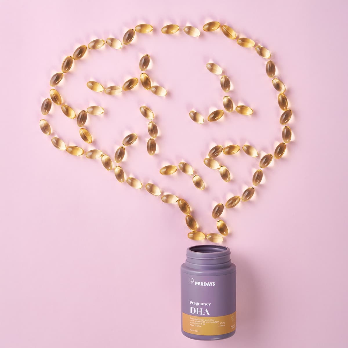 Thumbnail Perdays Pregnancy DHA 60 Capsules
