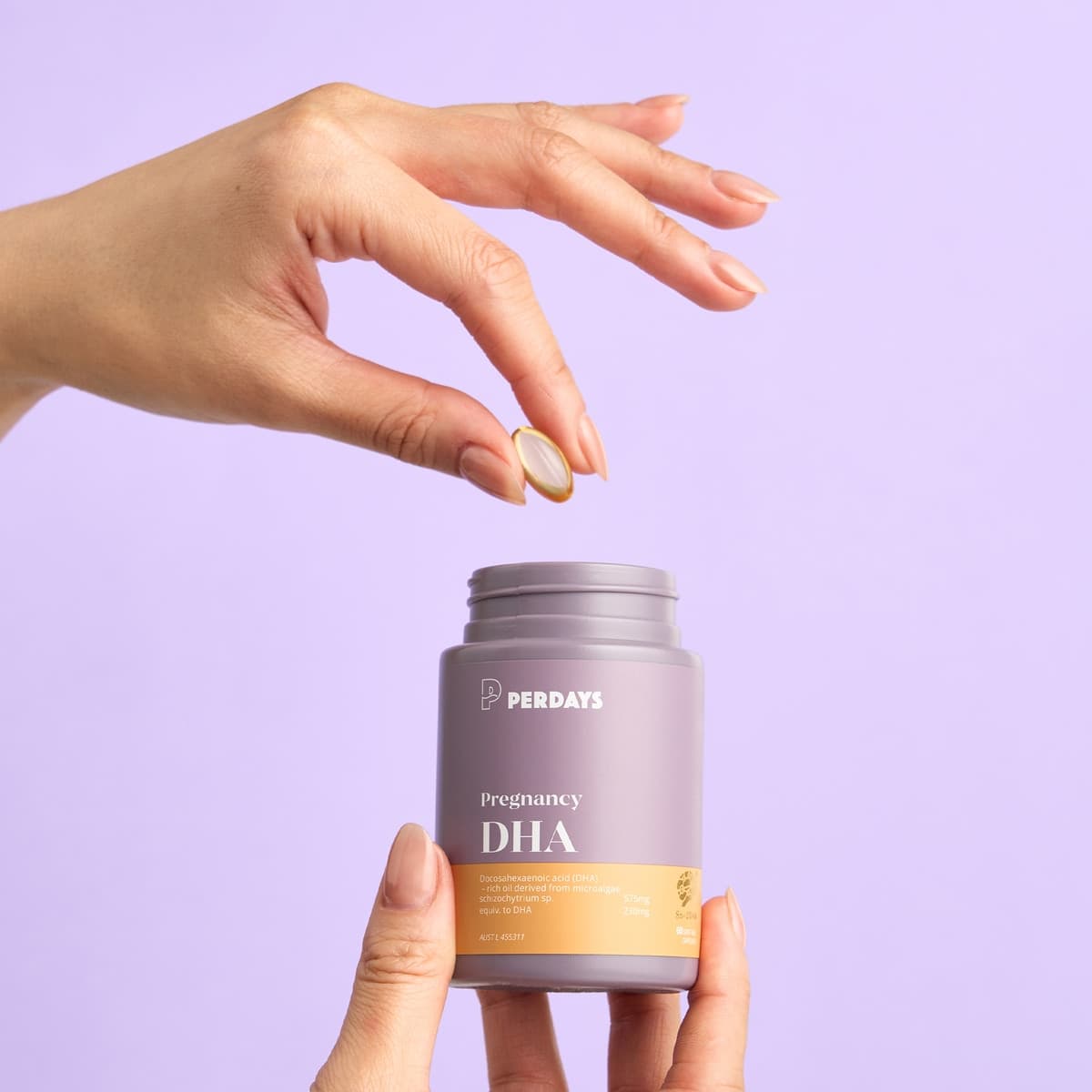 Thumbnail Perdays Pregnancy DHA 60 Capsules