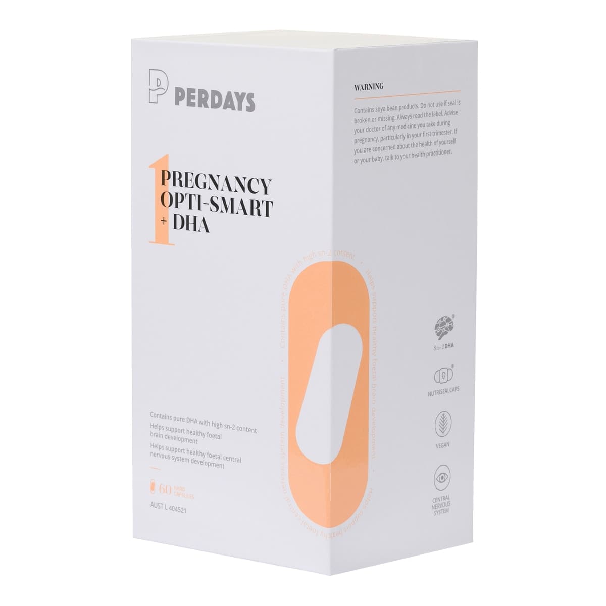 Thumbnail Perdays Pregnancy Opti-Smart + DHA 60 Capsules