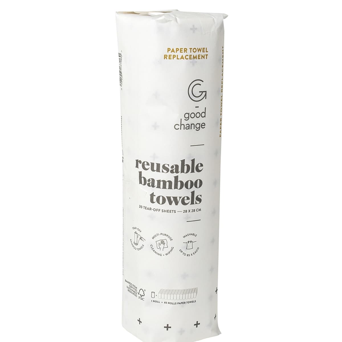 Thumbnail Good Change Store Reusable Bamboo Towels 20 sheets