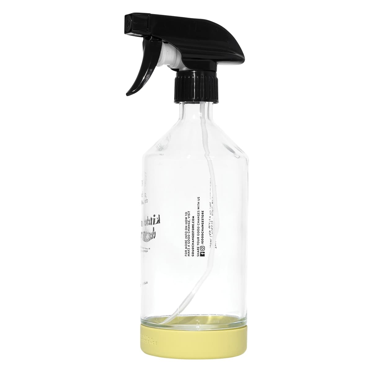 Thumbnail Good Change Store Glass Bottle with Spray Trigger Kitchen Cleaner 500ml