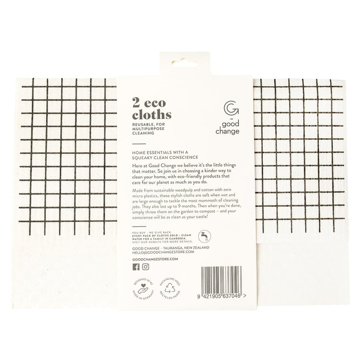 Thumbnail Good Change Store Eco Cloths Large 2 Pack