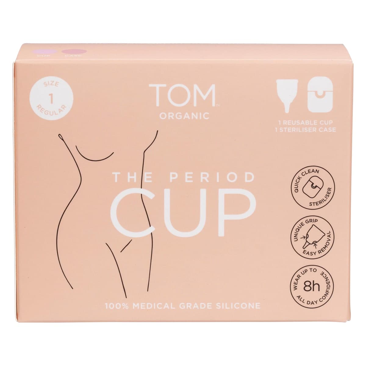 Thumbnail Tom Organic The Period Cup Size 1 - Regular