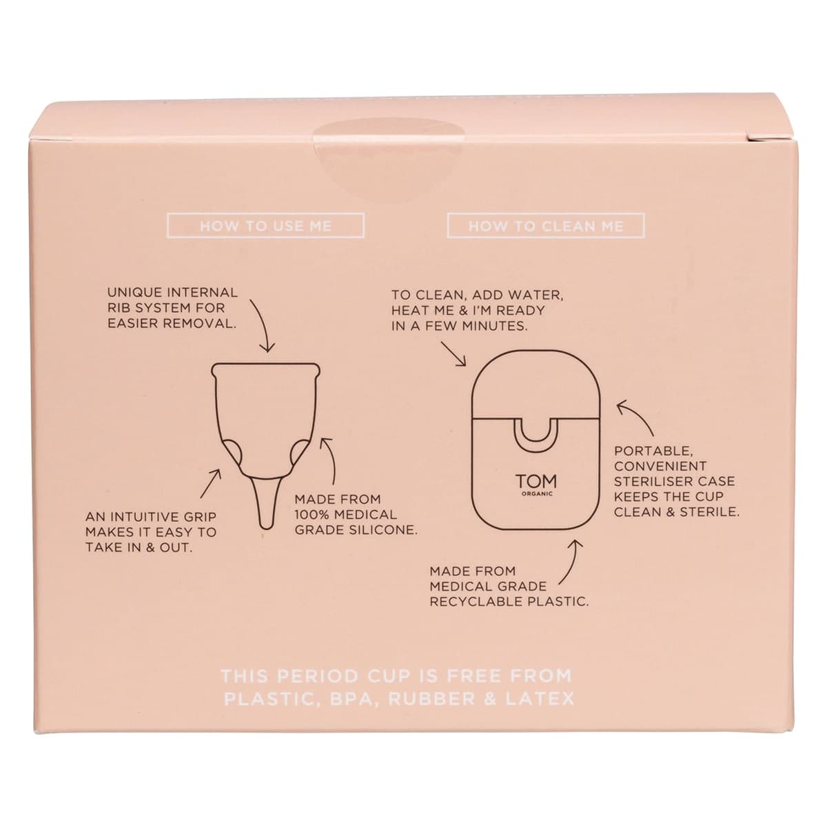 Thumbnail Tom Organic The Period Cup Size 1 - Regular