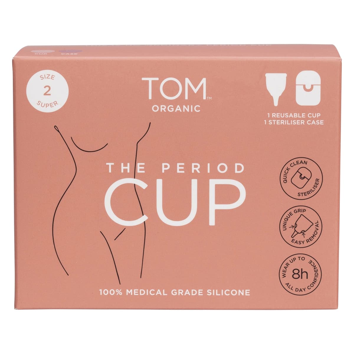 Thumbnail Tom Organic The Period Cup Size 2 - Super