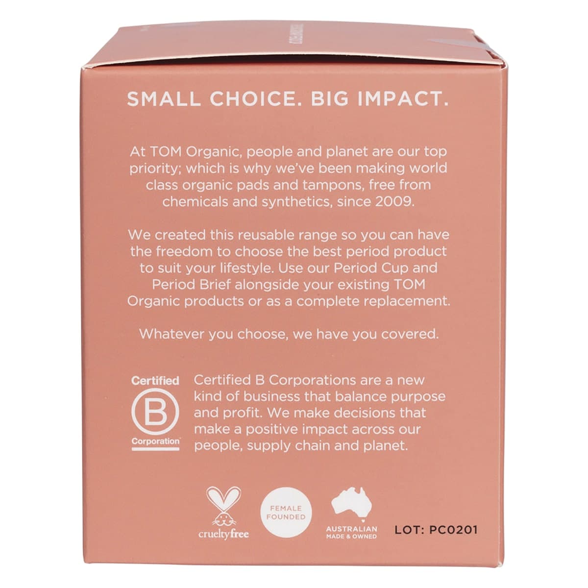 Thumbnail Tom Organic The Period Cup Size 2 - Super